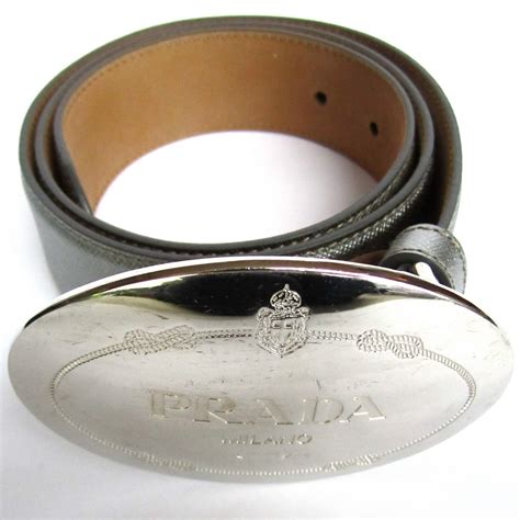 prada belt silver|prada belt cost.